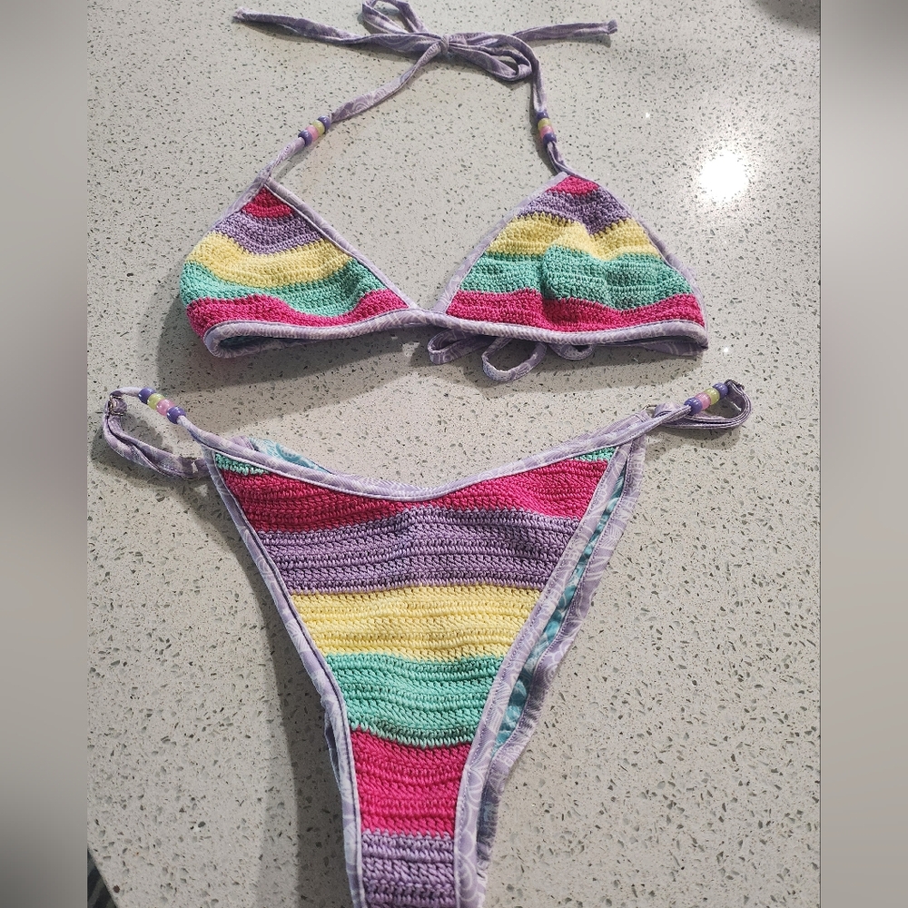 Capittana X Mia Blakeman Ramona Crochet Bikini Set - Picture 7 of 14